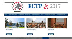 Desktop Screenshot of ectp2017.org