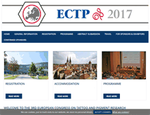 Tablet Screenshot of ectp2017.org